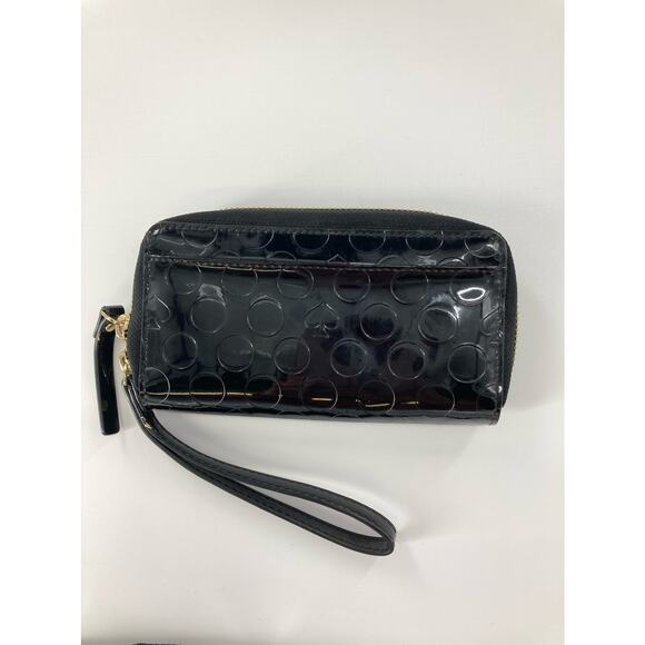 Kate Spade New York small black wristlet, wallet - Picture 2 of 4